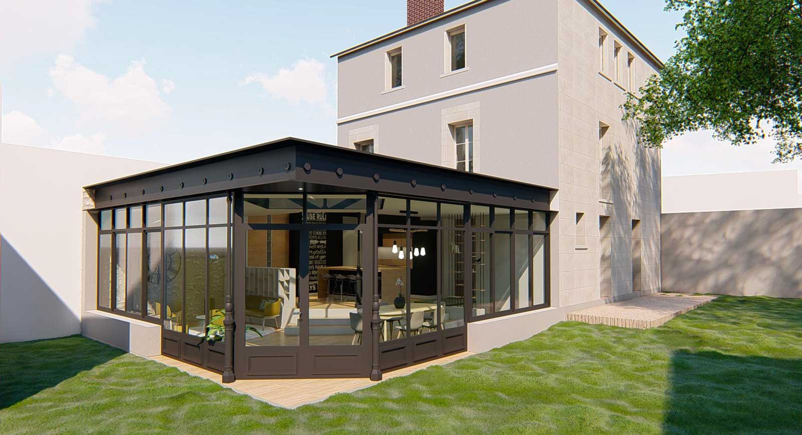Extension Villa Véranda en Indre-et-Loire